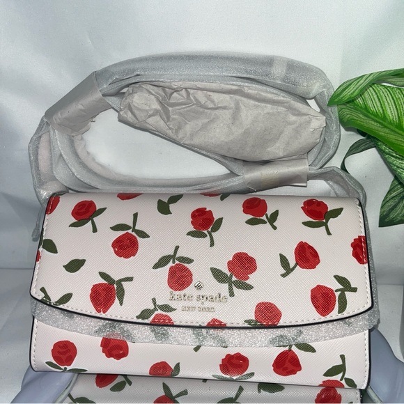 Kate Spade Rose Dana Small Flap Crossbody - Picture 3 of 12